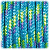 EFCO - Paracorde - Mélange de Couleurs - 2MM X 4M - 1 Pièce - Turquoise / Mauve / Vert Clair