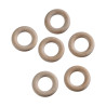 EFCO - Anneaux en Bois de Hêtre - Ø40 mm - 6 Pièces - Brut