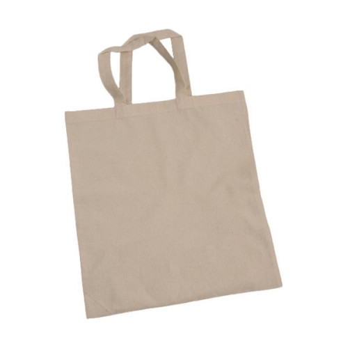 EFCO - Cabas en Coton - Anses Courtes - 38 X 42 cm - 150 g / M² - Naturel