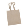 EFCO - Cabas en Coton - Anses Longues - 38 X 42 cm - 150 g / M² - Naturel