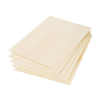 EFCO - Contreplaqué - en Peuplier - Env. 3,5 mm / A2 594 X 420 mm