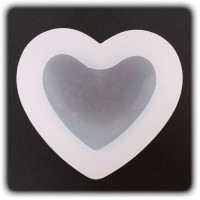 PENTART - Silicone Resin Mould - Gros Coeurs 8x7x3,8