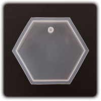PENTART - Silicone Resin Mould - Hexagon 8x1,2