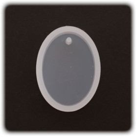 PENTART - Silicone Resin Mould - Oval 2,2x2,9x0,8