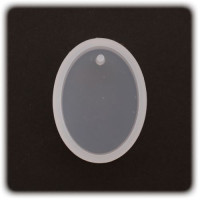 PENTART - Silicone Resin Mould - Oval 2,2x2,9x0,8