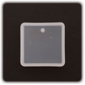 PENTART - Moule Silicone Résine - Carré 3x3x0,8