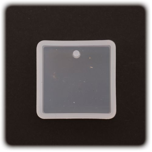 PENTART - Silicone Resin Mould - Square 3x3x0,8