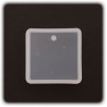 PENTART - Moule Silicone Résine - Carré 3x3x0,8