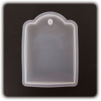 PENTART - Silicone Resin Mould - Tag 6,8x9x1,2