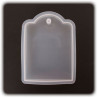PENTART - Silicone Resin Mould - Tag 6,8x9x1,2