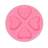 PENTART - Silicone Resin Mould - Coeurs 5.9x5.9x0.8