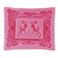 PENTART - Silicone Resin Mould - Frame 11.5x10x1.5