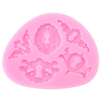 PENTART - Moule Silicone Résine - Serrures 10x7.8x0.8
