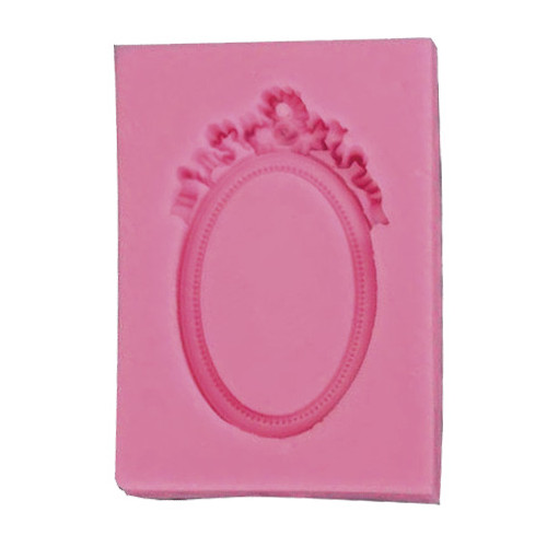 PENTART - Silicone Resin Mould - Oval Frame 12.1x8.3x1.6