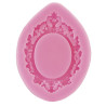 PENTART - Silicone Resin Mould - Oval Frame 9x6.9x0.9