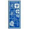 C.KREUL - Home Design - Pochoir - Motif Stencil "Fleurs" - 48203