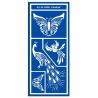 C.KREUL - Home Design - Pochoir - Motif Stencil "Paradis" - 48206