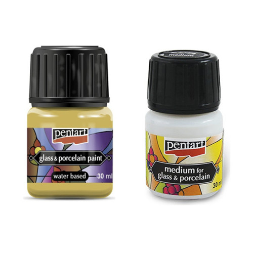 PENTART - Peinture Verre & Porcelaine - 30 ml