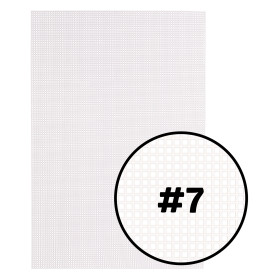 VAESSEN CREATIVE - Plastic Canvas - 30.5 x 46 cm - 7 ct - Clear