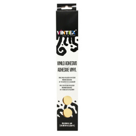 VINTEX - Vinyle Adhesif Metallise Effet Miroir - 31,5 cm x 1 m