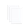 VINTEX - Plaques Plexiglass Transparent - 15 x 20 cm - 3 Pieces + Support