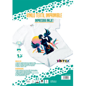 VINTEX - Printable Heat Transfer Vinyl - A4 - Inkjet