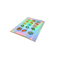 VINTEX - Printable Holographic PET Sticker Paper - A4 - 5 Sheets