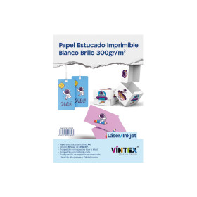 VINTEX - Coated Paper 300 gsm - A4 - 20 Sheets