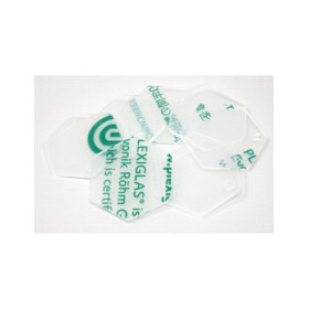 VINTEX - Plexiglass Hexagonal 50 mm - 8 Pieces