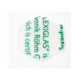 VINTEX - Plexiglass Hexagonal 50 mm - 8 Pieces