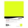 VINTEX - Fluo Printable Sticker Paper - Yellow - 50 Sheets