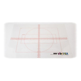 VINTEX - Règle de Centrage Textile - 40 x 28 cm