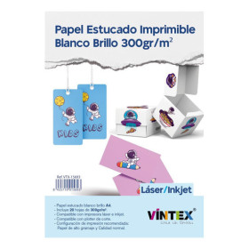 VINTEX - Coated Paper 300 gsm - A4 - 20 Sheets