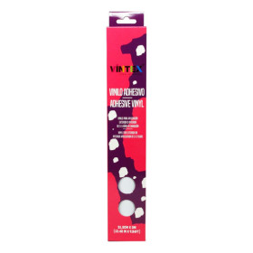 VINTEX - Vinyle Adhésif Permanent Brillant - 31,5 cm x 3 m