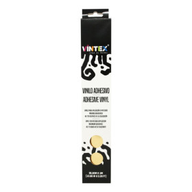 VINTEX - Vinyle Adhésif Métallisé Effet Miroir - 31,5 cm x 1 m