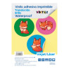 VINTEX - Gloss Translucent Waterproof Printable Adhesive Vinyl - A4 - 20 Sheets - Laser & Inkjet