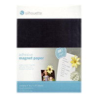 SILHOUETTE - Papier Magnétique Adhésif - 21,6 x 28 cm - 4 Feuilles