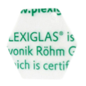 VINTEX - Plexiglass Hexagonal 50 mm - 8 Pièces