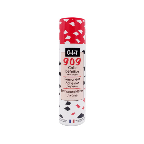 ODIF - Colle en Spray 909 - Tissus - Permanente - 250ml