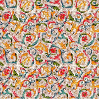 TASSOTTI - Papier Imprimé Italien - 50x70 cm - 85 g/m²
