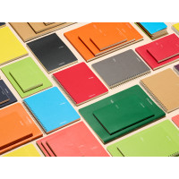 FABRIANO - EcoQua Original Stapled Notebook - A5 - 40 Sheets - 85 gsm