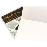 FABRIANO - Carnet de Croquis Spiralé - 90 g/m²