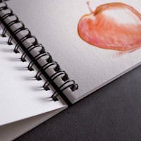 FABRIANO - Carnet Aquarelle Spiralé Couverture Rigide - 300 g/m²