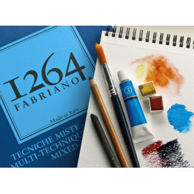 FABRIANO - Carnet Mix Media 1264 Spiralé - 300 g/m²