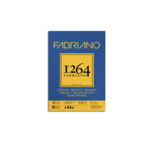 FABRIANO - Bloc Croquis 1264 Spiralé - A4 - 120 Feuilles - 90 g/m²
