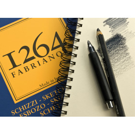 FABRIANO - Bloc Croquis 1264 Spiralé - A4 - 120 Feuilles - 90 g/m²