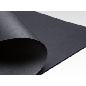 FABRIANO - Bloc Papier Noir Disegno 3 - 24x33 cm - 10 Feuilles - 125 g/m²