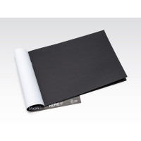 FABRIANO - Bloc Papier Noir Disegno 3 - 24x33 cm - 10 Feuilles - 125 g/m²
