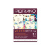 FABRIANO - Bloc Mix Media Blanc - 24x32 cm - 20 Feuilles - 300 g/m²