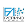 FABRIANO - Carnet de Musique - 17x24 cm